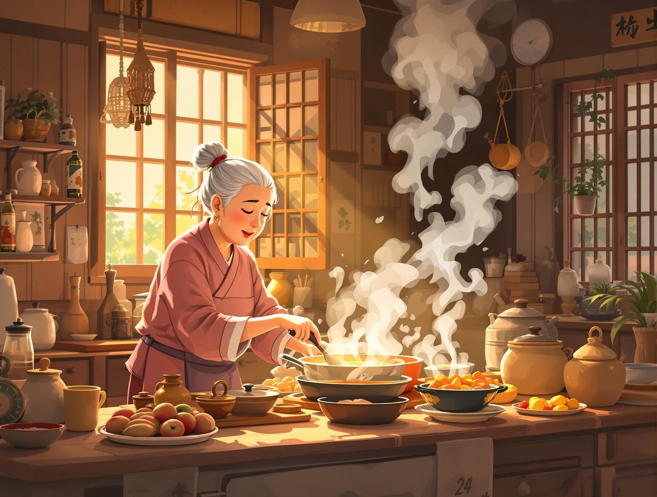 红果动漫作品《外婆的厨房》- 亲情伦理题材短剧