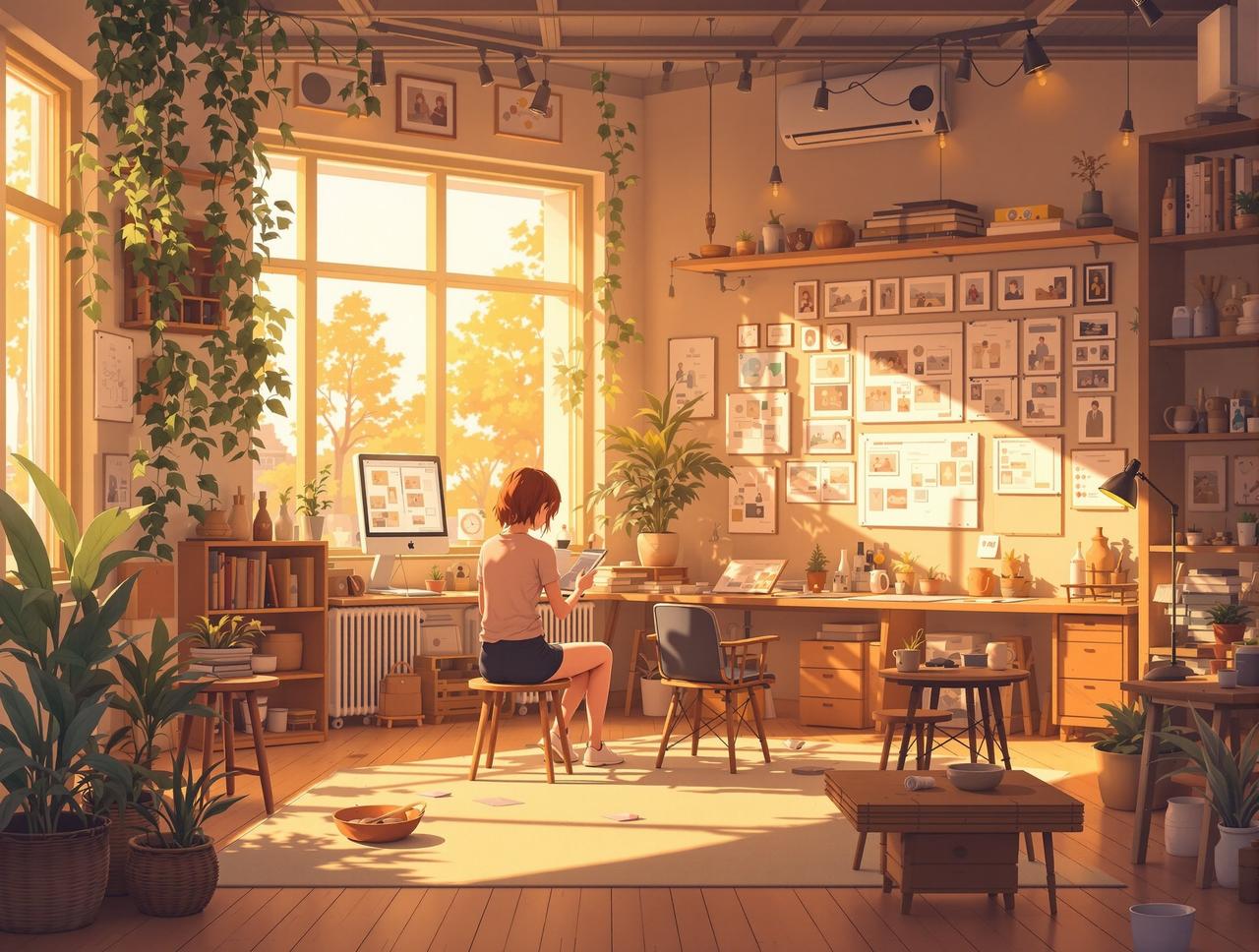 红果动漫品牌故事 - 温暖的创作工作室